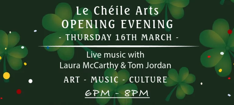 All together for Le Chéile Arts in Dunmanway - Event Invite