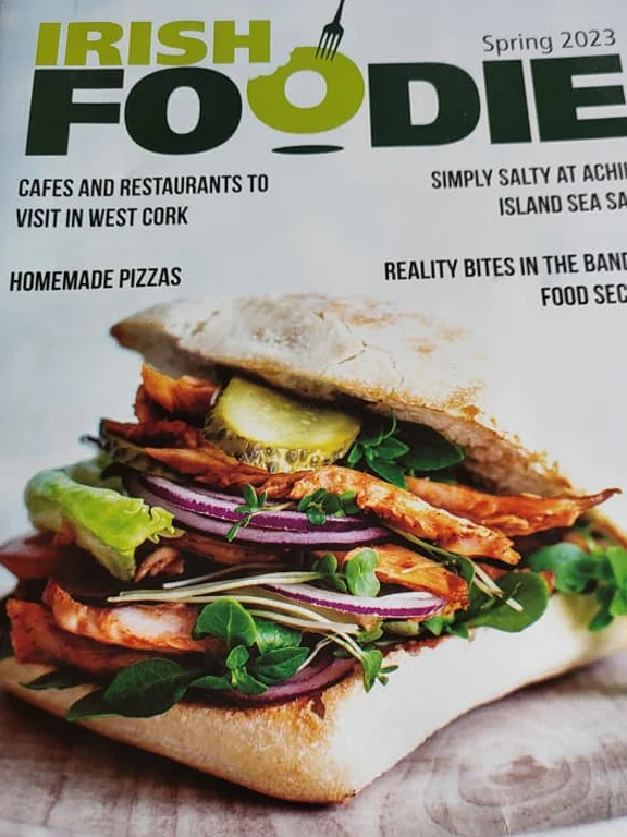 Cover of the Spring 2023 edition of Irish Foodie is now out!